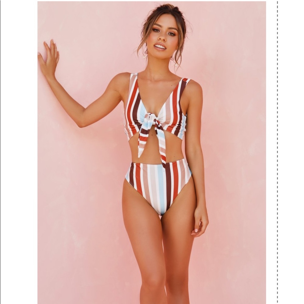 High waist bikini